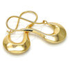 Oro Laminado Small Hoop, Gold Filled Style Hollow Design, Polished, Golden Finish, 02.163.0023.20