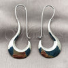 Rhodium Gold Filled Medium Hoop, Hollow Design, Polished, Rhodium Finish, 02.163.0023.1.30
