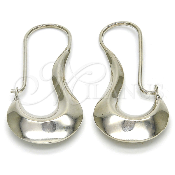 Rhodium Gold Filled Small Hoop, Polished, Rhodium Finish, 02.163.0023.1.20