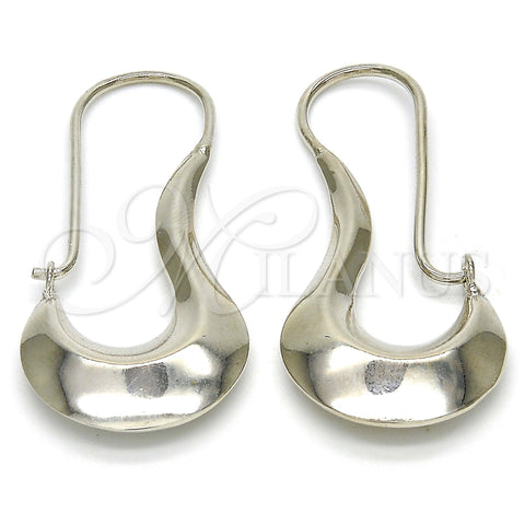 Rhodium Gold Filled Small Hoop, Polished, Rhodium Finish, 02.163.0023.1.20