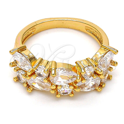Gold Filled Gold-Filled Teardrop Ring 01.210.0004.08 for wholesale, main product view