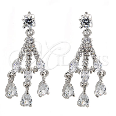 White Gold Filled Rhodium Gold-Filled Earrings 02.206.0054.2 for wholesale, main product view