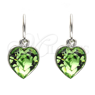 White Gold Filled Rhodium Gold-Filled Heart Earrings 02.239.0003.6 for wholesale, main product view