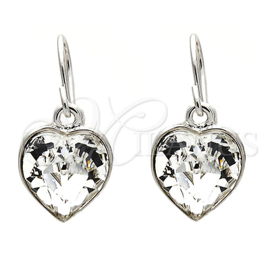 White Gold Filled Rhodium Gold-Filled Heart Earrings 02.239.0003.8 for wholesale, main product view