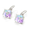 Rhodium Gold Filled Dangle Earring, with Crystal Swarovski Crystals, Polished, Rhodium Finish, 02.239.0002.6
