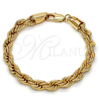 Gold Filled Gold-Tone Rope Bracelet 04.242.0043.08GT for wholesale, main product view