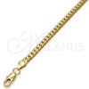 Gold Tone Basic Bracelet, Polished, Golden Finish, 04.242.0022.08GT (160 Gauge, 06 MM Thickness, 8 Inches Length)