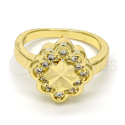 Gold-Filled Flower Ring 01.99.0083.09 — main product image — SKU 109638 | Anillo de Oro Laminado 01.99.0083.09 — imagen principal del producto — SKU 109638