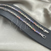 White Gold Filled Bracelet — Tennis Bracelet with Multicolor Cubic Zirconia Polished 03. — alternate product view — SKU 109996 | Oro Laminado Blanco brazalete — Tennis Bracelet with Multicolor Cubic Zirconia pulido 03. — SKU 109996