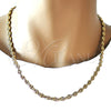 Oro Laminado Basic Necklace, Gold Filled Style Puff Mariner Design, Polished, Golden Finish, 04.63.1310.24 (Thickness, 24 Inches Length)