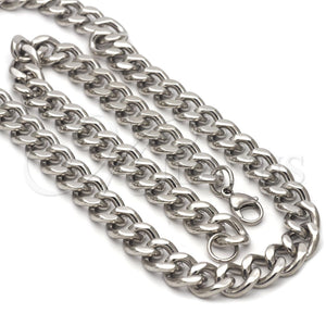 Stainless Steel Bracelet — Necklace and Bracelet Twist Design Polished 04. — main product view — SKU 110308 | Acero Inoxidable brazalete — Necklace and Bracelet Twist diseño pulido 04. — SKU 110308