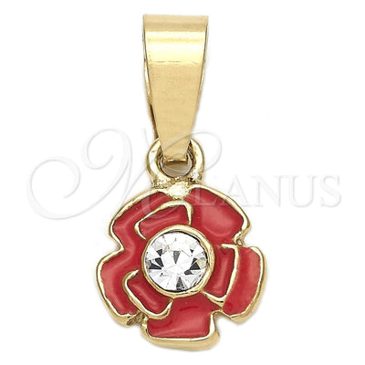 Gold-Filled Flower Pendant 05.163.0073.2 — main product image — SKU 111307 | Dije de Oro Laminado 05.163.0073.2 — imagen principal del producto — SKU 111307