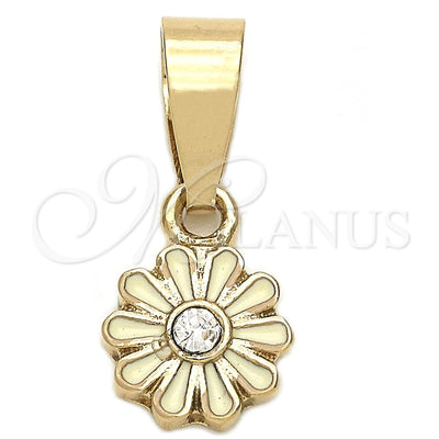 Gold Filled Gold-Filled Flower Pendant 05.163.0074 for wholesale, main product view