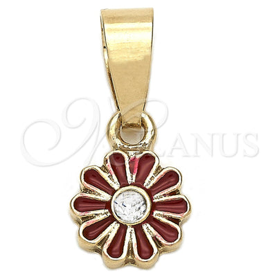 Gold Filled Gold-Filled Flower Pendant 05.163.0074.3 for wholesale, main product view
