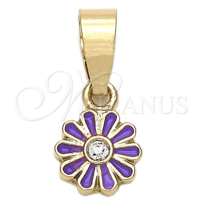 Gold Filled Gold-Filled Flower Pendant 05.163.0074.4 for wholesale, main product view