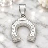 Sterling Silver Fancy Pendant, Polished, Silver Finish, 05.16.0204