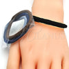 Gold Tone Individual Bangle, Polished, Golden Finish, 07.192.0029.GT (08 MM Thickness, One size fits all)