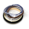 Gold Tone Individual Bangle, Polished, Golden Finish, 07.192.0029.GT (08 MM Thickness, One size fits all)