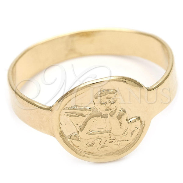 Gold Filled Ring — Elegant Ring Angel Design Polished 01.32. Size 4 — main product view — SKU 111594 | Oro Laminado anillo — Elegant Ring Angel diseño pulido 01.32. Size 4 — SKU 111594