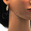 Oro Laminado Small Hoop, Gold Filled Style Diamond Cutting Finish, Golden Finish, 02.170.0155.25