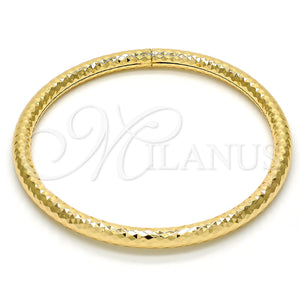 Gold Plated Jewelry — Individual Bangle Hollow Design Diamond Cutting 07. .GT — main product view — SKU 111633 | Chapa de Oro joyería — Individual Bangle Hollow diseño Diamond Cutting 07. .GT — SKU 111633