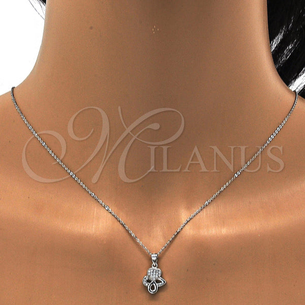 Sterling Silver Ring — Earring and Pendant Adult Set Heart and Teardrop — alternate product view — SKU 112088 | Plata 925 anillo — Earring and Pendant Adult Set corazón and Teardrop — SKU 112088