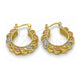 Argolla Pequeña 02.99.0030.25 Oro Laminado, Pulido, Tres Tonos