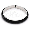 Rhodium Gold Filled Individual Bangle, Polished, Rhodium Finish, 07.192.0029.1 (08 MM Thickness, One size fits all)