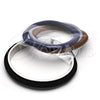 Rhodium Gold Filled Individual Bangle, Polished, Rhodium Finish, 07.192.0029.1 (08 MM Thickness, One size fits all)