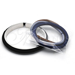 White Gold Filled Jewelry — Individual Bangle Polished 07. 08 MM Thickness One — main product view — SKU 112389 | Oro Laminado Blanco joyería — Individual Bangle pulido 07. 08 MM Thickness One — SKU 112389