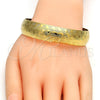 Oro Laminado Individual Bangle, Gold Filled Style Polished, Golden Finish, 07.165.0013.05 (04 MM Thickness, One size fits all)