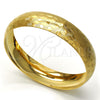Oro Laminado Individual Bangle, Gold Filled Style Polished, Golden Finish, 07.165.0013.05 (04 MM Thickness, One size fits all)