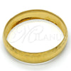 Oro Laminado Individual Bangle, Gold Filled Style Polished, Golden Finish, 07.165.0013.05 (04 MM Thickness, One size fits all)
