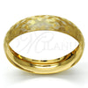 Oro Laminado Individual Bangle, Gold Filled Style Diamond Cutting Finish, Golden Finish, 07.165.0015.05 (04 MM Thickness, One size fits all)
