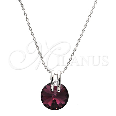 White Gold Filled Rhodium Gold-Filled Necklace 04.239.0017.2.16 for wholesale, main product view