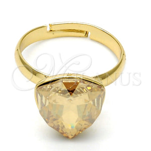 Gold Filled Ring — Multi Stone Ring with Shadow Swarovski Crystals Polished — main product view — SKU 112582 | Oro Laminado anillo — Multi Stone Ring with Shadow Swarovski Crystals pulido — SKU 112582