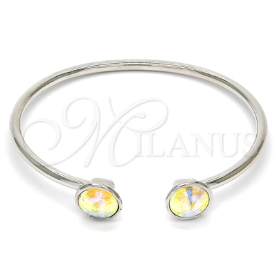 Rhodium Gold-Filled Bangle 07.239.0014.2 — main product image — SKU 112661 | Brazalete de Oro Laminado con Rodio 07.239.0014.2 — imagen principal del producto — SKU 112661