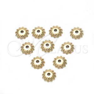 Gold Filled Jewelry — Cap Flower Design Diamond Cutting 12.63. — main product view — SKU 112685 | Oro Laminado joyería — Cap flor diseño Diamond Cutting 12.63. — SKU 112685
