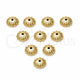 Oro Laminado Cap, Gold Filled Style Flower Design, Diamond Cutting Finish, Golden Finish, 12.63.0020.1