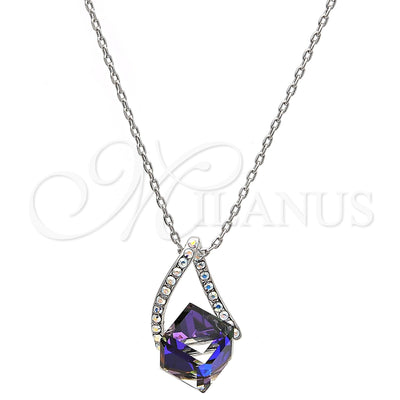 Rhodium Gold-Filled Necklace 04.239.0039.5.16 — main product image — SKU 112696 | Collar de Oro Laminado con Rodio 04.239.0039.5.16 — imagen principal del producto — SKU 112696