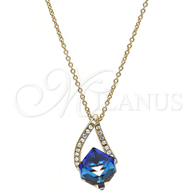 Collar de Oro Laminado 04.239.0039.9.16 por Mayoreo, vista principal del producto