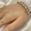 Gold Filled Bracelet — Tennis Bracelet with White Cubic Zirconia Polished 03. — alternate product view — SKU 113175 | Oro Laminado brazalete — Tennis Bracelet with blanco Cubic Zirconia pulido 03. — SKU 113175