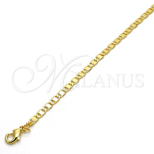 Gold Filled Necklace — Basic Necklace Mariner Design Polished 04. 03 MM — main product view — SKU 113184 | Oro Laminado collar — básico Necklace Mariner diseño pulido 04. 03 MM — SKU 113184