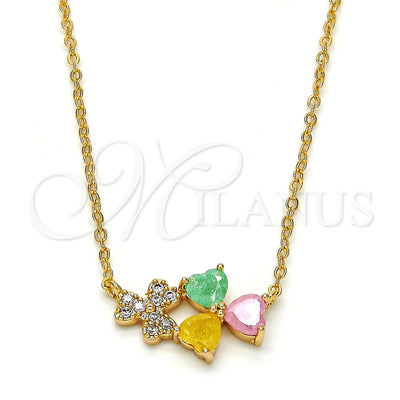 Gold-Filled Heart Necklace 04.213.0034.2.16 — main product image — SKU 113194 | Collar de Oro Laminado 04.213.0034.2.16 — imagen principal del producto — SKU 113194