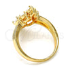 Dorado Oro Laminado Anillo, vista 4 de la galería del producto por Mayoreo, vista adicional 4 del producto