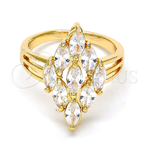 Dorado Oro Laminado Anillo, vista principal del producto por Mayoreo, vista principal del producto