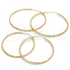 Oro Laminado Small Hoop, Gold Filled Style Polished, Golden Finish, 02.170.0156.20