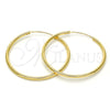 Oro Laminado Medium Hoop, Gold Filled Style Polished, Golden Finish, 02.170.0156.40