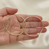 Oro Laminado Large Hoop, Gold Filled Style Polished, Golden Finish, 02.170.0156.50
