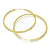 Oro Laminado Large Hoop, Gold Filled Style Polished, Golden Finish, 02.170.0156.50